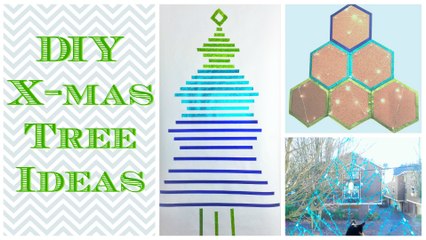 DIY Christmas Tree Ideas for Small Spaces