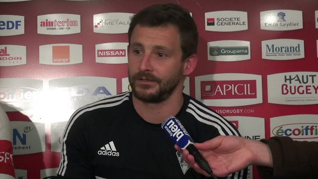 Rugby Top 14 - JB. Pejoine après Oyonnax - Brive