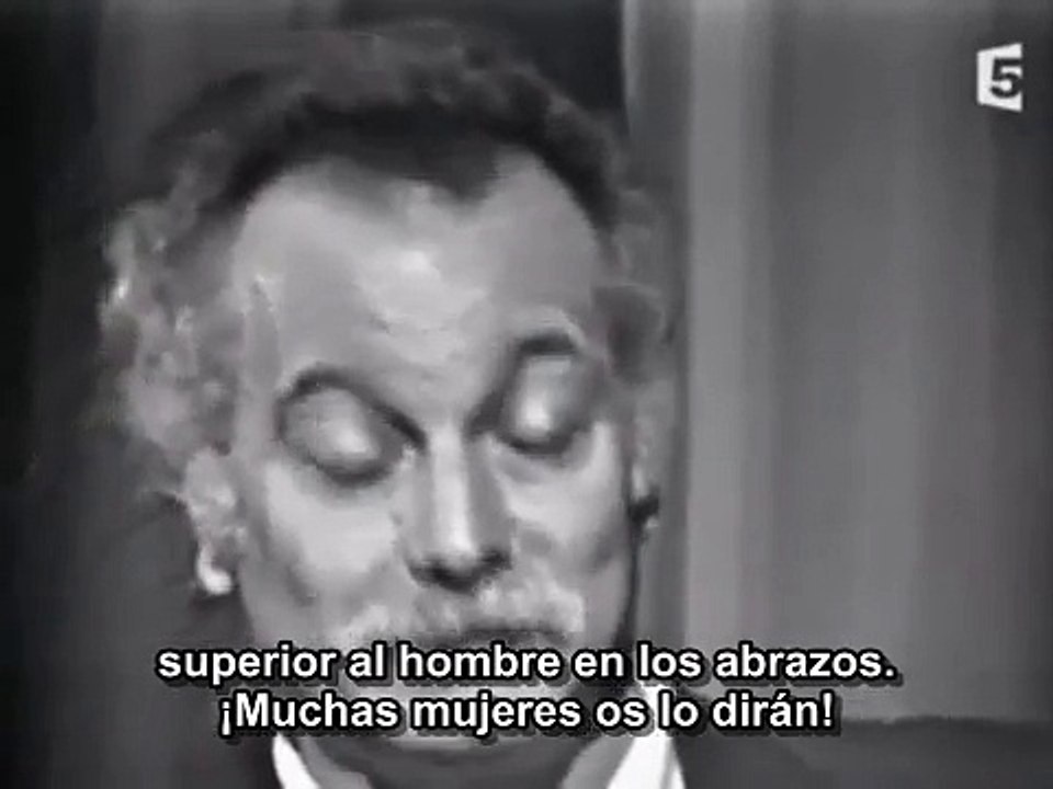 Georges Brassens - Gare au gorille (subtitulada en español)