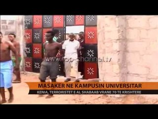 Masakër në kampusin universitar - Top Channel Albania - News - Lajme