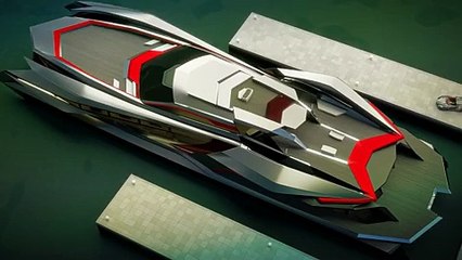 Kraken, un superyate inspirado en un superdeportivo
