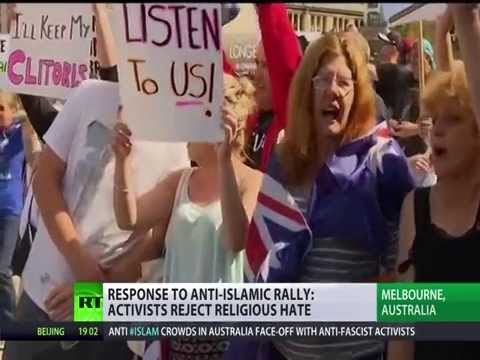 PERLESHJE MES PROTESTUESVE PRO DHE ANTI ISLAMIKE NE DISA QYTETE TE AUSTRALISE LAJM