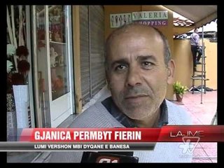 Lumi Gjanica përmbyt Fierin - News, Lajme - Vizion Plus