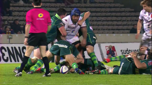 TOP 14 - Bordeaux-Bègles – Pau : 46-10 - ESSAI Nans DUCUING (UBB) - Saison 2015/2016