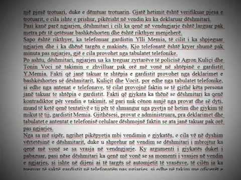 PIKEPYETJE PER LIRIMIN E ARBEN FRROKUT, PROKURORIA “GJYKATA E NJEANSHME ME PROVAT” LAJM