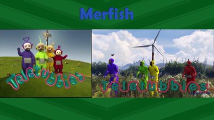 Teletubbies recreated in GTA V