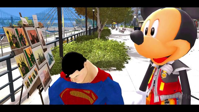 MICKEY MOUSE AND SUPERMAN MCQUEEN CARS! Custom Disney Pixar Cars Lightning McQueen!