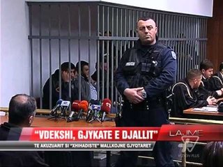 Të akuzuarit si “xhihadistë” mallkojnë gjyqtarët - News, Lajme - Vizion Plus