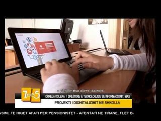 7pa5 - Projekti i dixhitalizimit ne shkolla - 10 Prill 2015 - Show - Vizion Plus