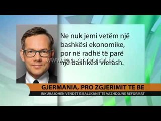 Gjermania, pro zgjerimit të BE-së - Top Channel Albania - News - Lajme