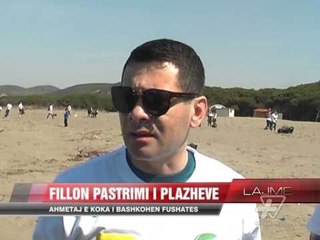 Download Video: Fillon pastrimi i plazheve - News, Lajme - Vizion Plus