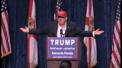 Donald Trump hace una multitudinaria campaña en Florida
