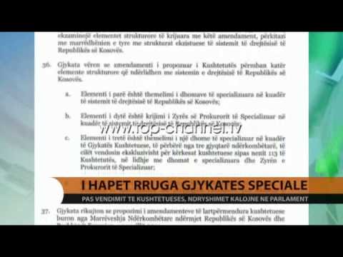 Kosovë, Kushtetuesja i hap rrugën Gjykatës Speciale - Top Channel Albania - News - Lajme