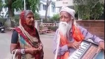 Indain old man singing - bollywood collection