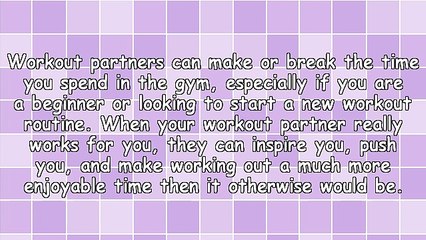 The 5 Most Important Things to Consider When Picking a Workout Partner