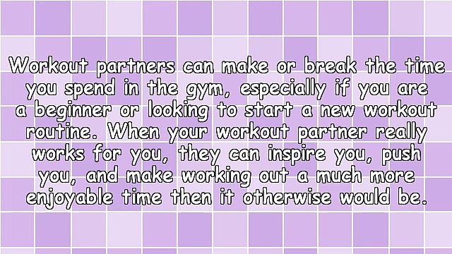 The 5 Most Important Things to Consider When Picking a Workout Partner