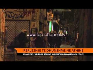 Download Video: Përleshje të dhunshme në qendër të Athinës - Top Channel Albania - News - Lajme