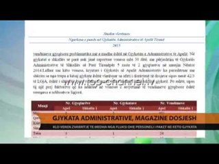 Gjykata Administrative, magazinë dosjesh - Top Channel Albania - News - Lajme