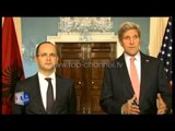 Kerry pret Bushatin, nënshkruhen disa marrëveshje - Top Channel Albania - News - Lajme