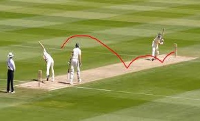 Ball Bounces TWICE and BOWLED!