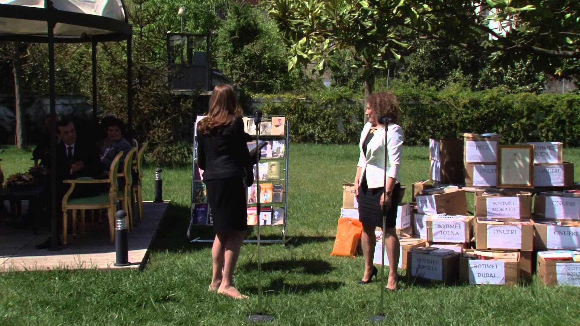 ⁣3 MIJE LIBRA SHQIP PER BIBLIOTEKEN E ULQINIT