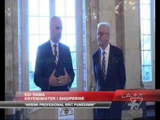Kryeministri Rama në Gjermani - News, Lajme - Vizion Plus