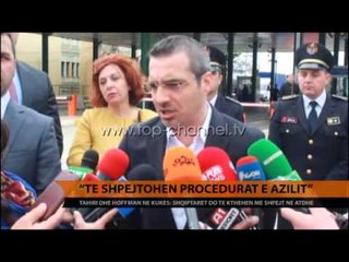 "Të përshpejtohen procedurat e azilit" - Top Channel Albania - News - Lajme