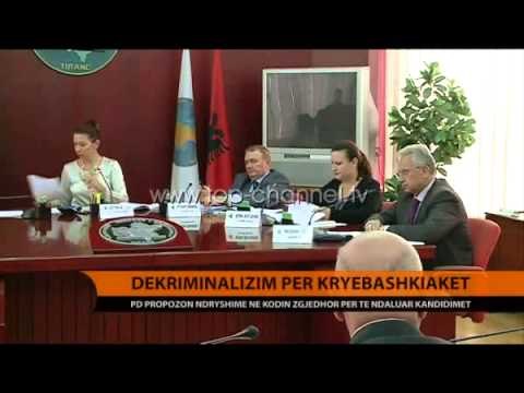 PD dorëzon në Kuvend projektligjin për dekriminalizimin - Top Channel Albania - News - Lajme