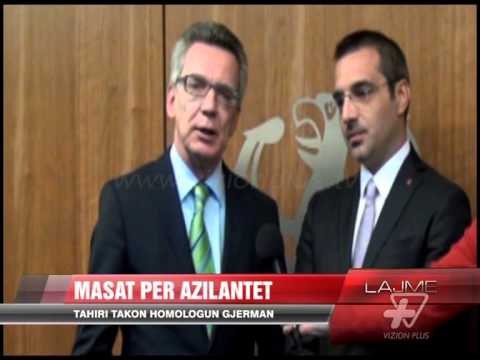 Tahiri takon homologun gjerman - News, Lajme - Vizion Plus