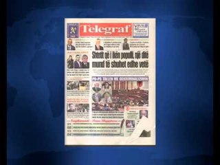 SHTYPI I DITES ME TITUJT KRYESORE TE FAQEVE TE PARA TE GAZETAVE SHQIPTARE E HENE 27 PRILL 2015