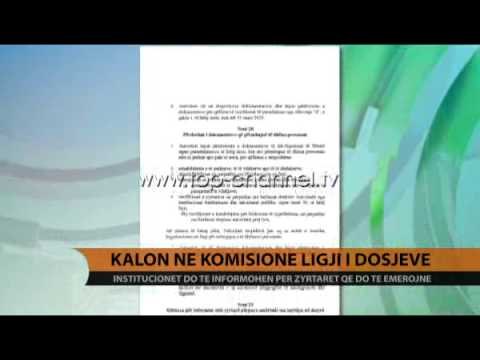 Komisioni i ligjeve miraton pr/ligjin për hapjen e dosjeve - Top Channel Albania - News - Lajme