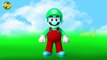 Mario Online Games | Kids World Cartoon Finger Family Rhymes | Finger Family Rhymes