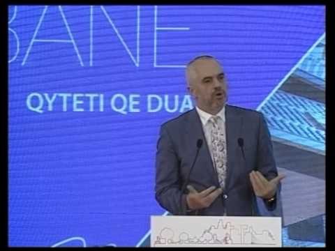 “KANTIERET E RILINDJES” EDI RAMA PREZANTON PROJEKTET E FONDIT TE ZHVILLIMIT TE RAJONEVE LAJM