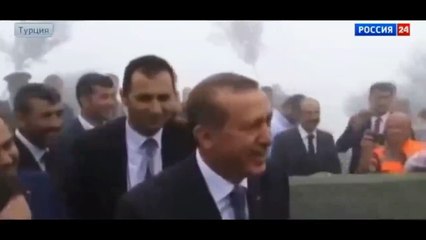 Эрдогана атаковала птица