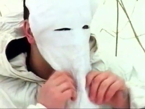 13 Искусство снайпера. Маскировка стрелка зимой.