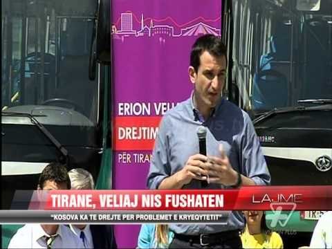 Tiranë, Veliaj nis fushatën - News, Lajme - Vizion Plus