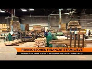 Studimi i BSH-së: Përkeqësohen financat e familjeve - Top Channel Albania - News - Lajme