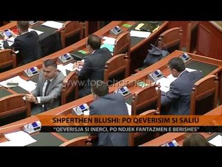 Blushi: Po qeverisim si Saliu. Shumica të korrigjojë vetveten - Top Channel Albania - News - Lajme
