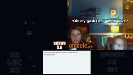 GIRL ALMOST SH*TS HERSELF!! Omegle Scary Reactions