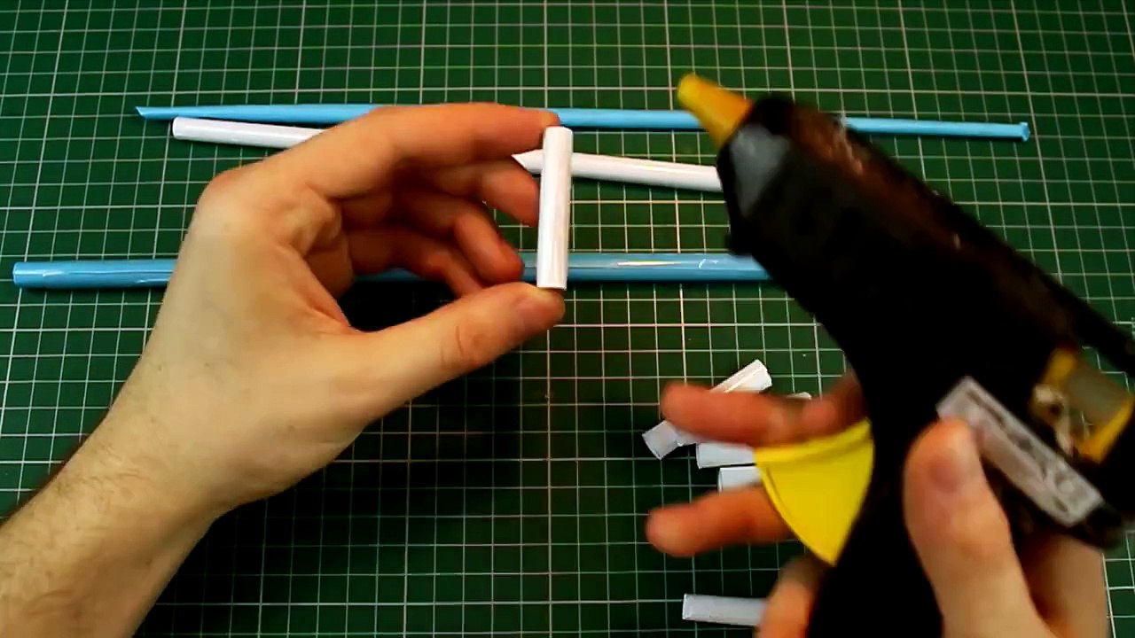 How To Make a Laser Assissted Blowgun - (Paper Gun)
