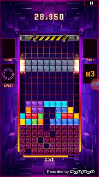 Tetris Blitz (One million Score without using finisher)