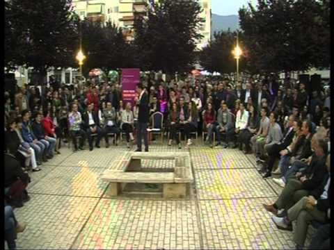 ERION VELIAJ KANDIDATI I SE MAJTES PER TIRANEN TAKIM ME BANORET E NJESISE 3 LAJM