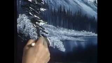 Bob Ross: The Joy of Painting Winter Nocturne