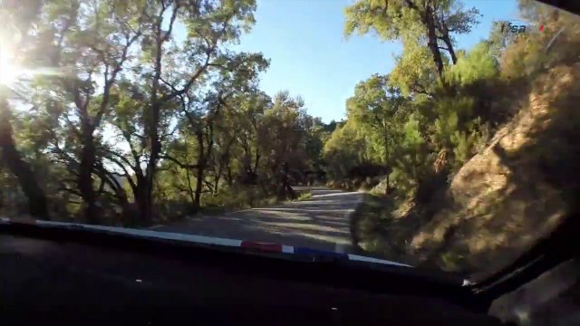 Championnat de France des Rallyes 2015 - Rallye du Var - Sylvain Michel en Caméra Embarquée