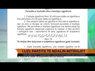 KQZ: Partitë të ndalin mitingjet, mediat mos t’i transmetojnë - Top Channel Albania - News - Lajme
