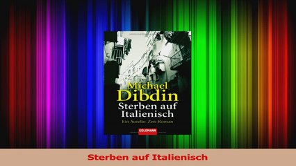 Read  Sterben auf Italienisch Full Ebook