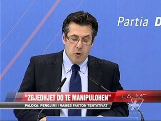 Paloka: Regjistrimi i Ramës fakton tentativat - News, Lajme - Vizion Plus