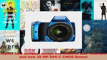 BEST SALE  Pentax KS1 SLR Lens Kit with DA L 1855 mm and DA L 50200 mm Blue