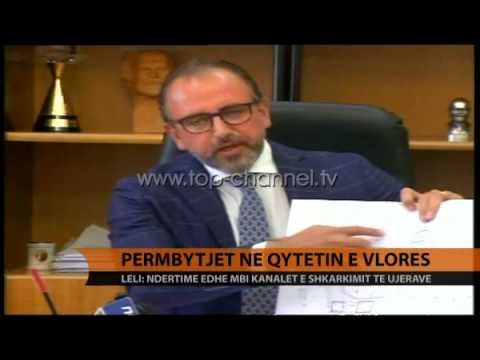Përmbytjet në qytetin e Vlorës - Top Channel Albania - News - Lajme