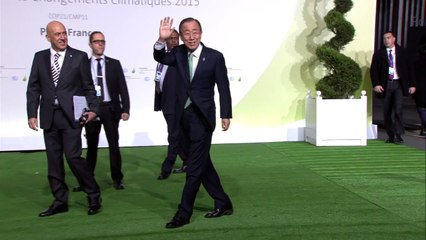 COP21: arrivée des chefs d'Etat pour l'ouverture officielle